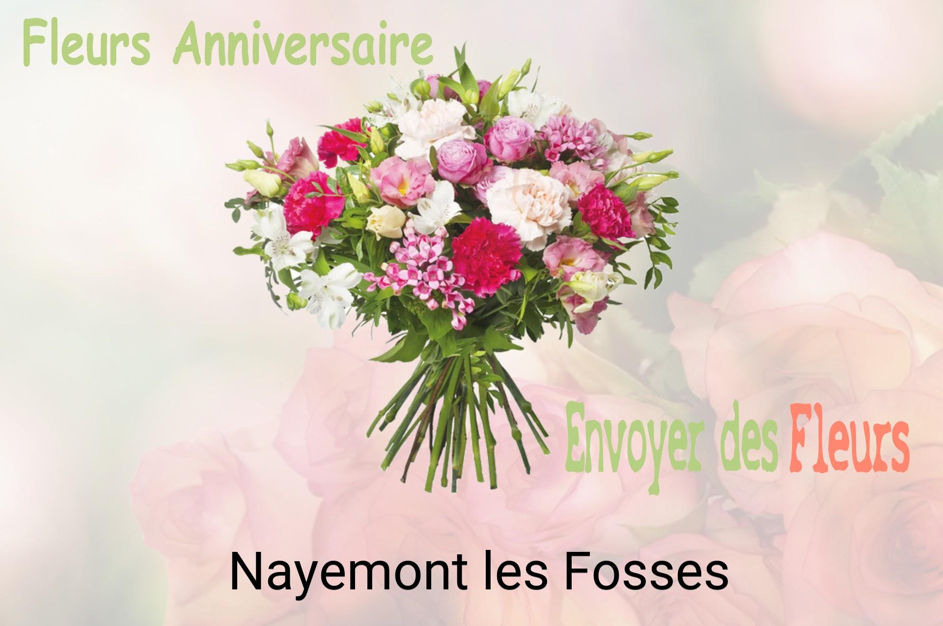 Bouquet de fleurs d’anniversaire livré à Nayemont-les-Fosses